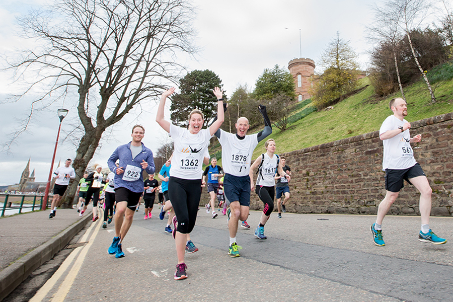 Inverness Half Marathon 5K 2024 Forces Children Scotland